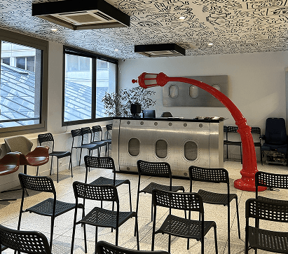 Espace commun du campus IEF