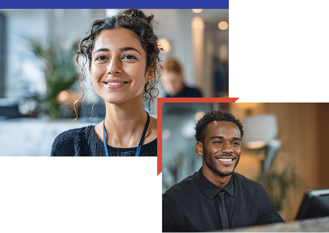 Apprenants en formation à l'Institut Emploi Formation